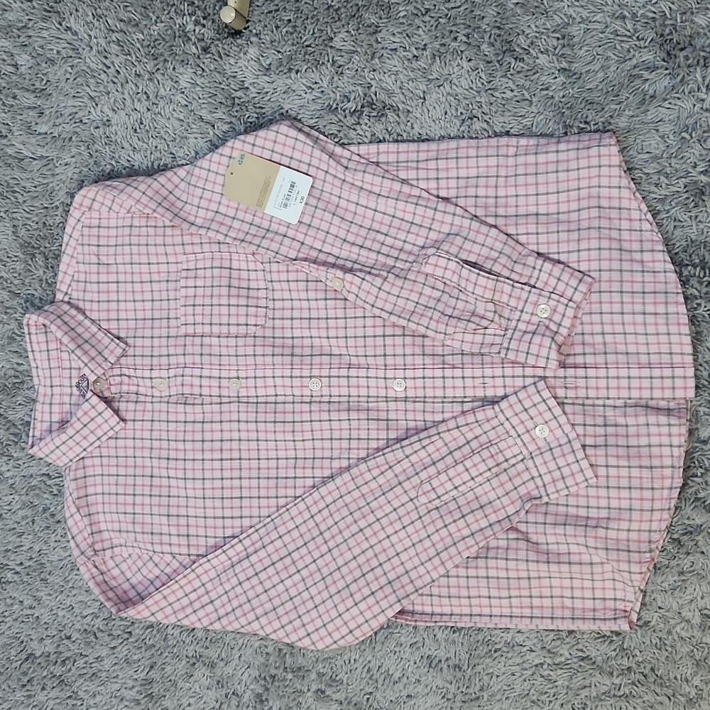 Boys Husky SZ 14/16 Husky Plaid Buttondown